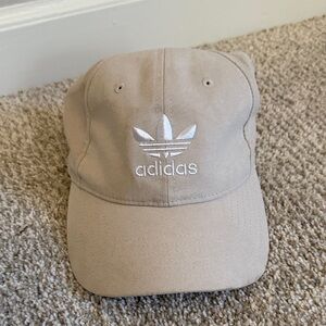 Adidas Tan Cap with White Emblem